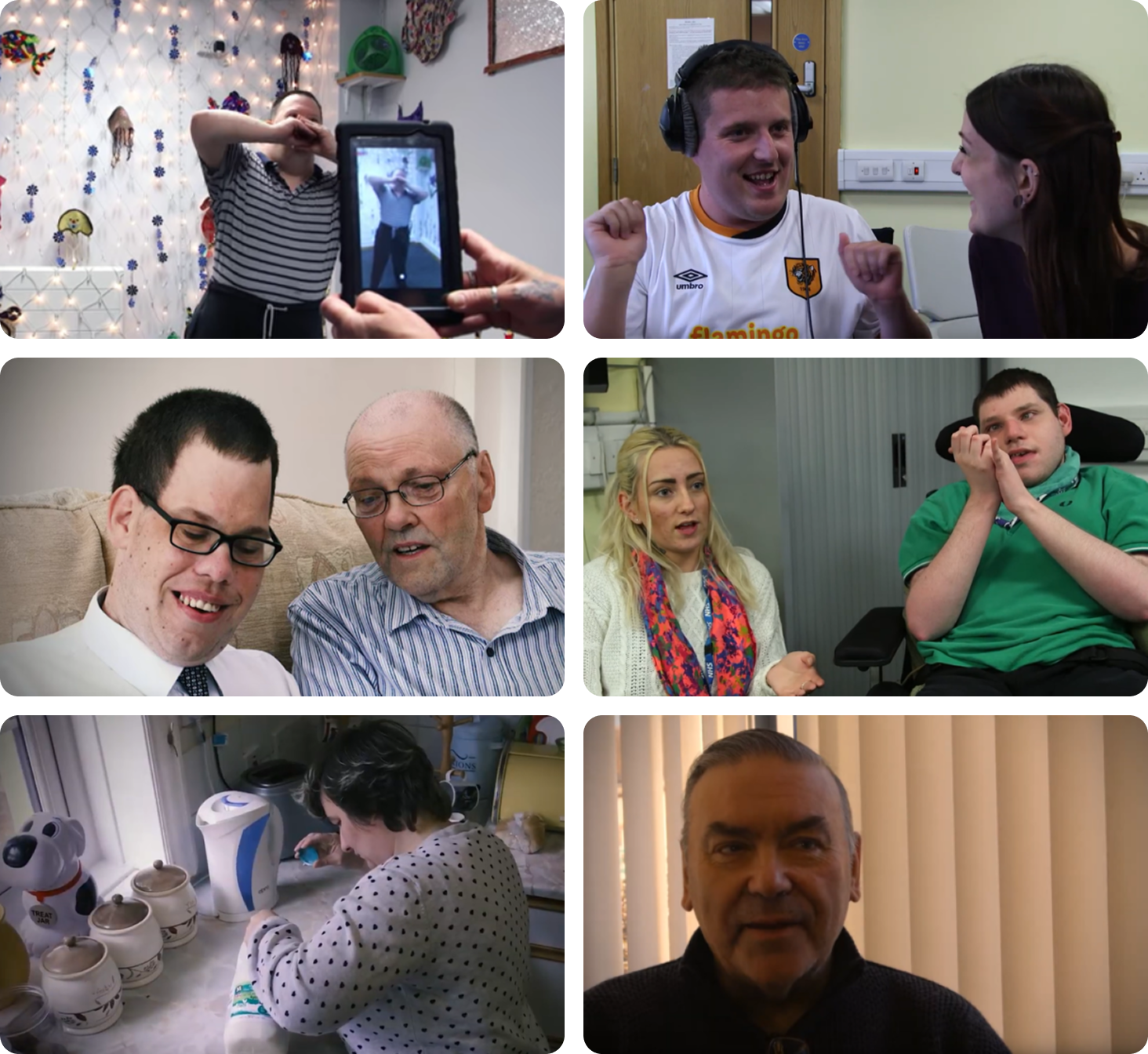 Photo of app users 